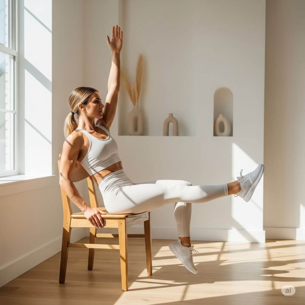 Knee-Friendly Core Workout at Home